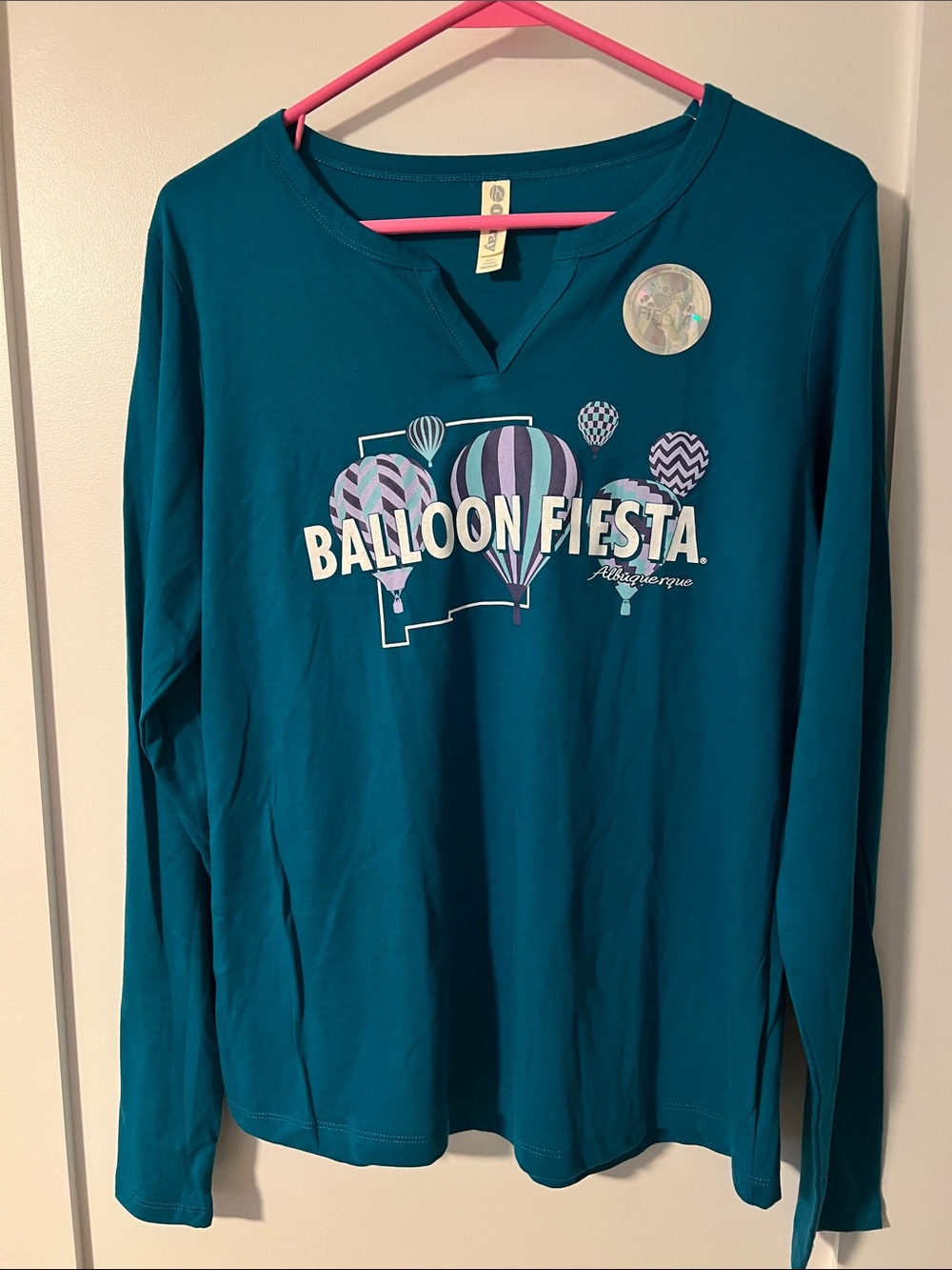 Balloon 🎈 Fiesta L/S Tee Shirt Sz M - NWT
